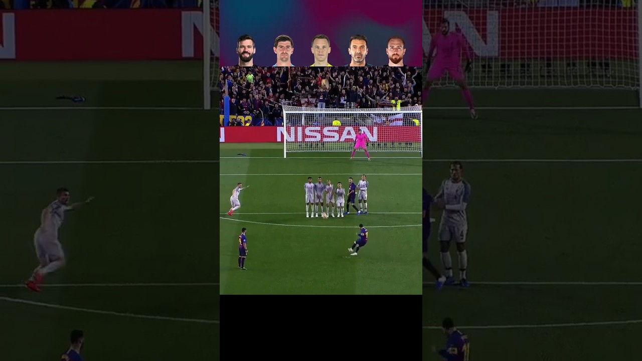 Lionel Messi contre les plus grands gardiens de but