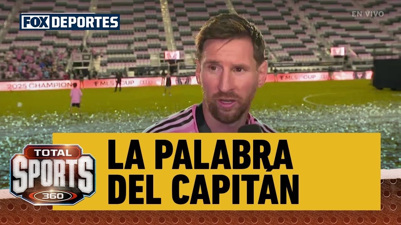 ðð LIONEL MESSI, tous ses mots après avoir été CHAMPION avec INTER MIAMI | MLS2025