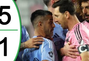 Lionel Messi – Inter Miami contre New York City 5-1 Faits saillants et objectifs étendus 2025