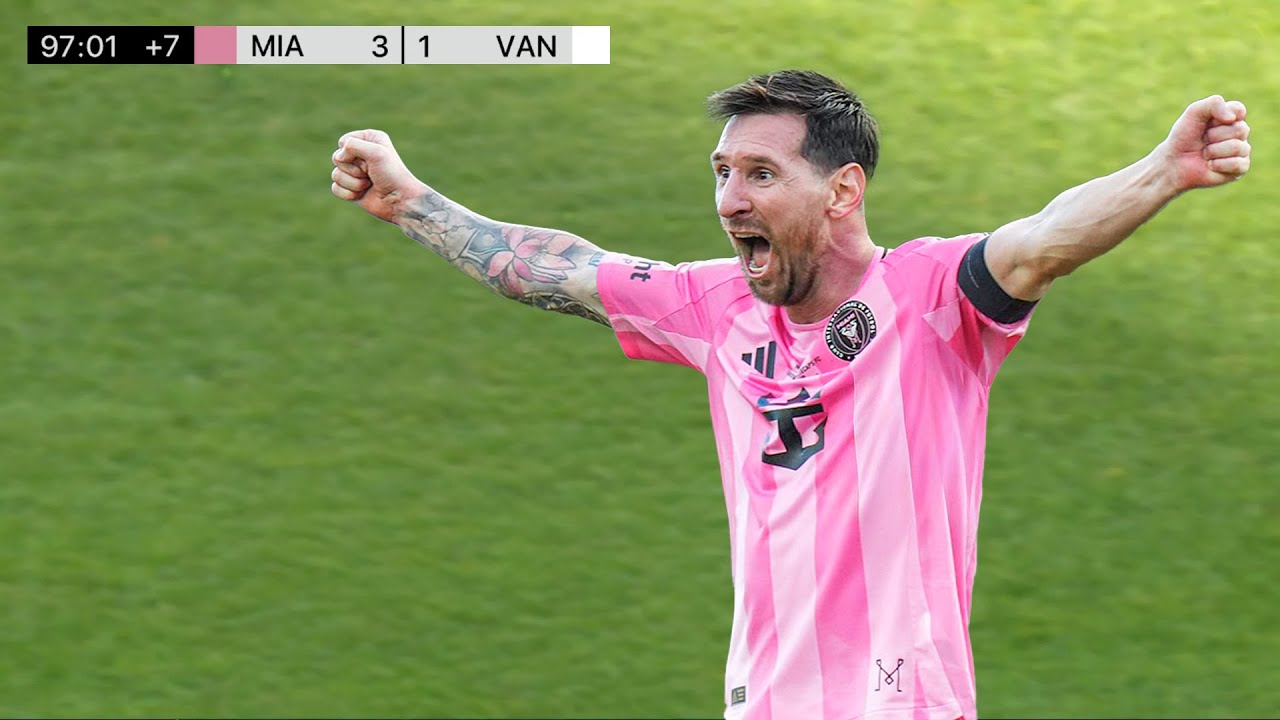 Messi contre Vancouver | 2 passes décisives et gloire en Coupe MLS ! ðð¥ | 06/12/2025