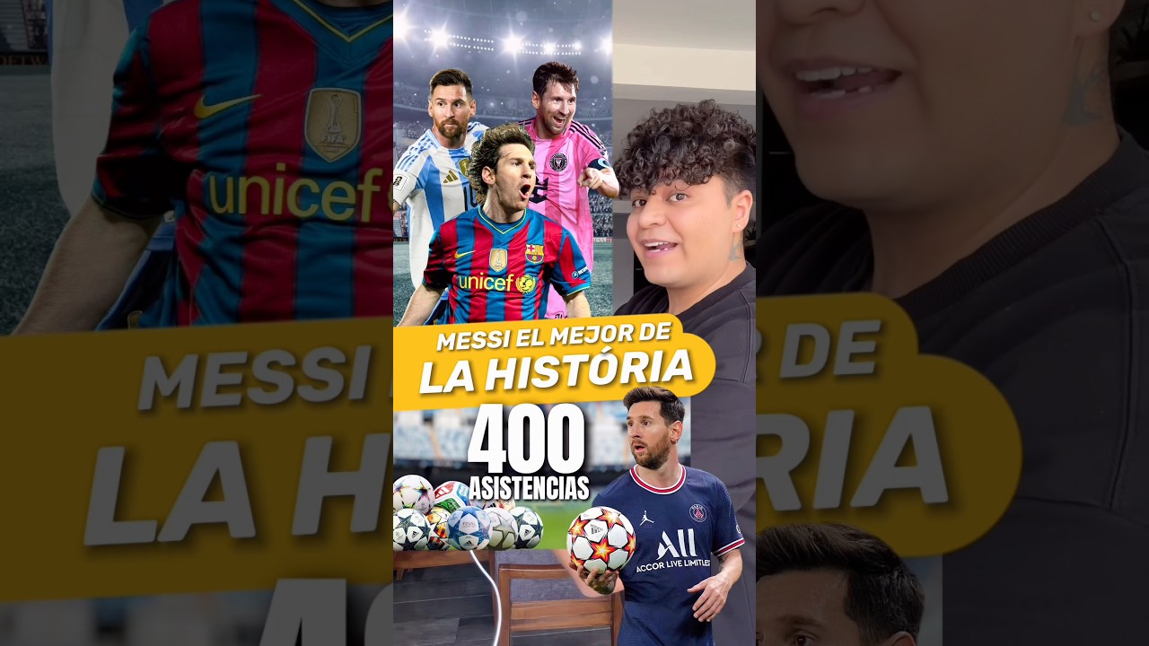 Messi est l'HISTOIRE : record de contributions à des objectifs inaccessibles. ð #joshjuanico