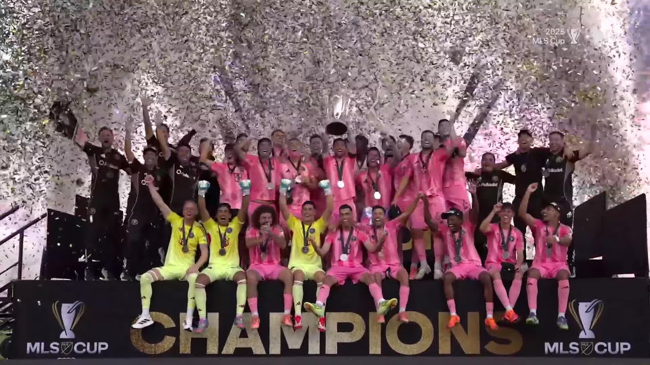Messi et l'Inter Miami sont champions de la Coupe MLS ! | Coupe Audi MLS 2025