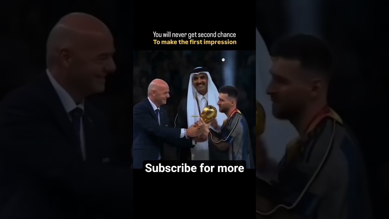 No Second Chance for First Impression feat @leomessi Messi Leonal messi première impression citation