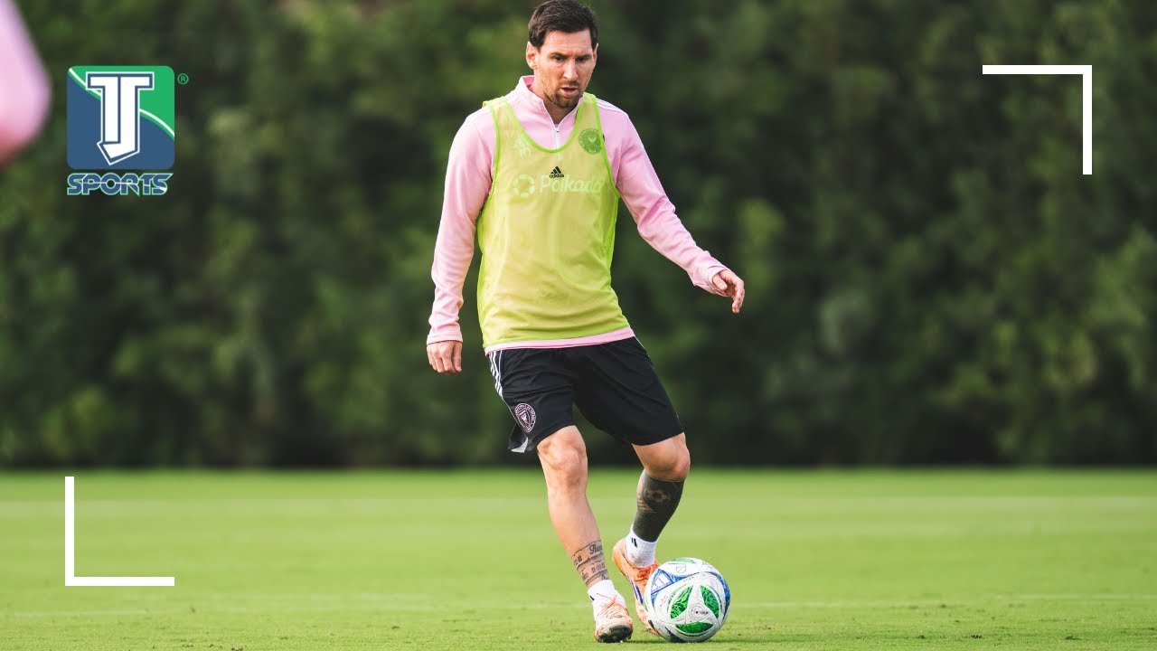 Séance d'ENTRAÎNEMENT FINAL de Lionel Messi et de l'Inter Miami avant la FINALE contre le NYC FC