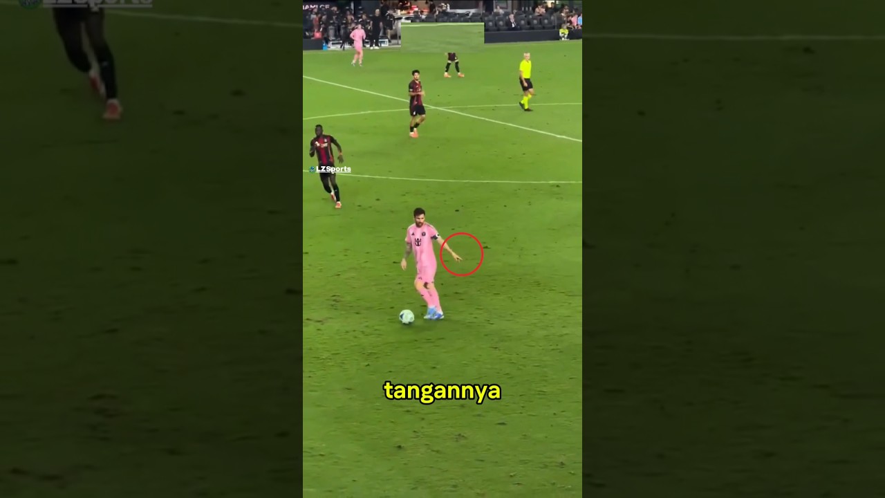 simple tapi luar biasa kecerdasan seorang Lionel Messi  sebagai playmaker ðð