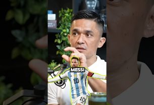 Sunil chettri view on Messi #podcast #football #shorts#messi