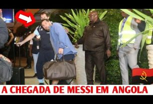 Veja como o Lionel Messi foi RECEBIDO em Angola