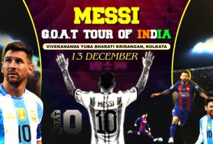 EN DIRECT - Lionel Messi GOAT Tour de l'INDE 2025 | Vivekananda Yuba Bharati Krirangan, Calcutta