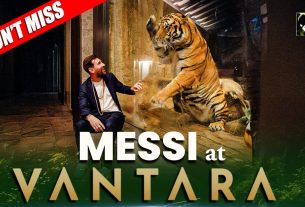 INCONTOURNABLE ! La star mondiale du football Lionel Messi visite Vantara à Jamnagar, Gujarat