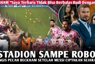 Le cri le plus brisé et le plus émouvant de Beckham de l'histoire pour Lionel Messi ð± Voici la réaction choquante des médias