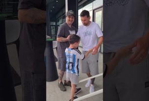 L'émotion de rencontrer Lionel Messi ! ð¥ºð | Télémonde Sports