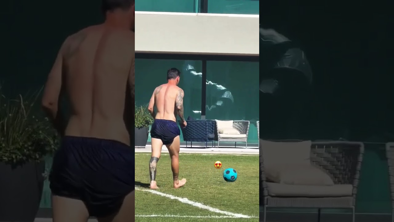 Leo messi chilling at home #messi #shorts #soccer #goat #edits