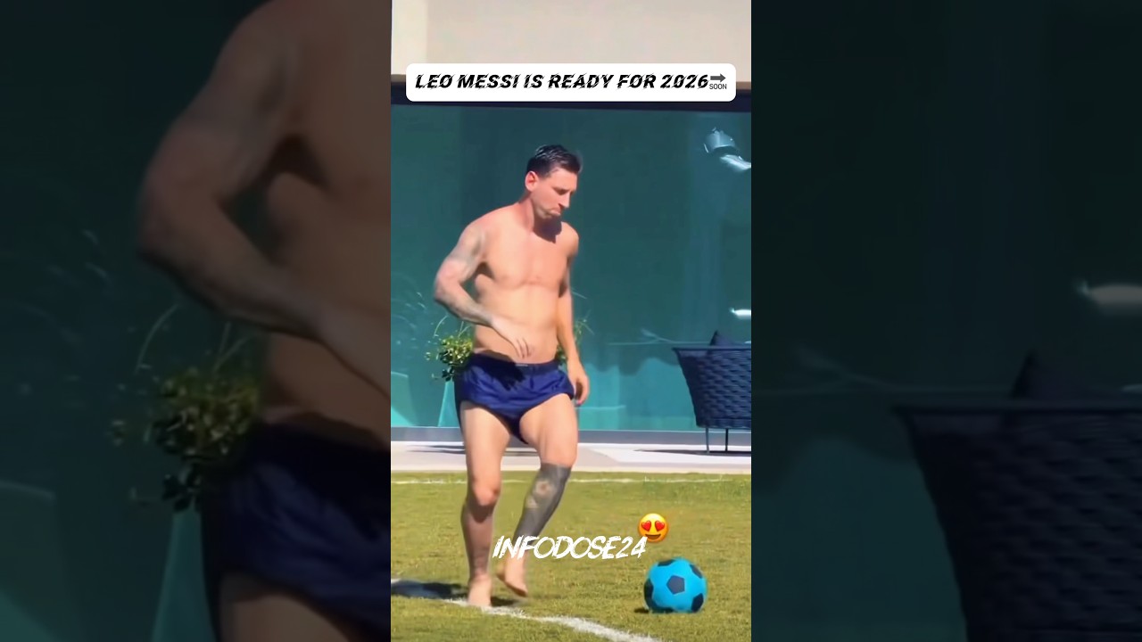 Leo Messi est prêt pour 2026ð±
