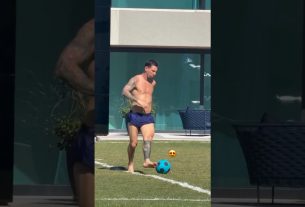 Leo Messi s'entraîne seul… Pure magie ⚽ð