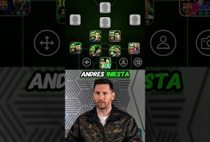 Lionel Messi a choisi son équipe ultime ð±ð¥#efootball #efootball2025 #shorts