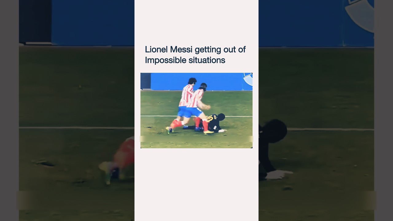 Lionel Messi dribble impossible #lionelmessi #football #soccershorts #footballshorts #soccer