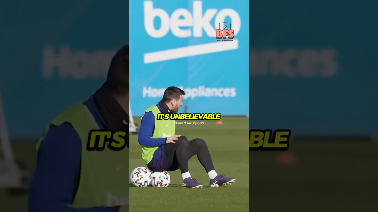 Lionel Messi n'a pas manqué l'entraînement ð®