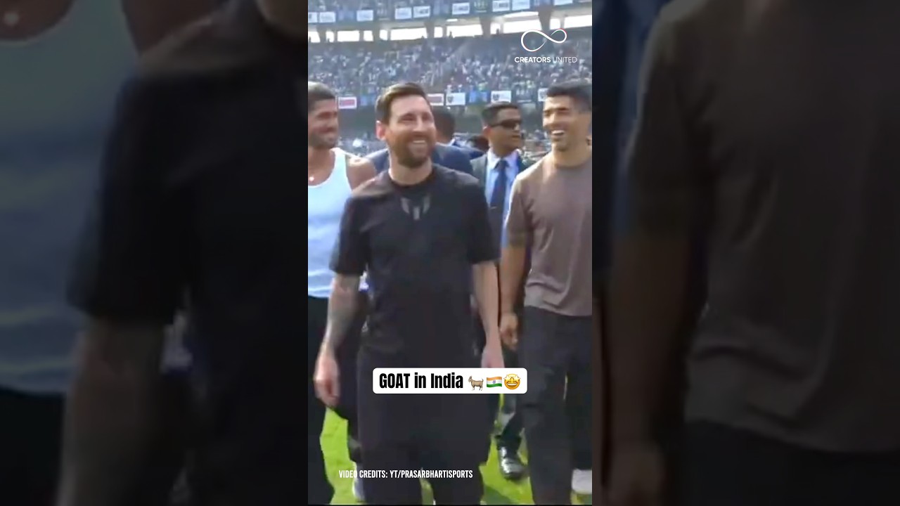 Lionel Messi revient en Inde après 14 ans | CHÈVRE en Inde ð®ð³ð¤© | #CréateursUnis