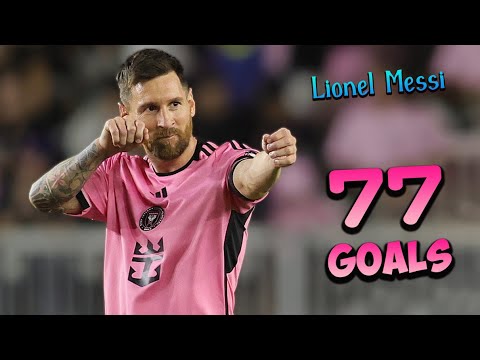 LIONEL MESSI – Les 77 buts de l’Inter Miami | Messi magique