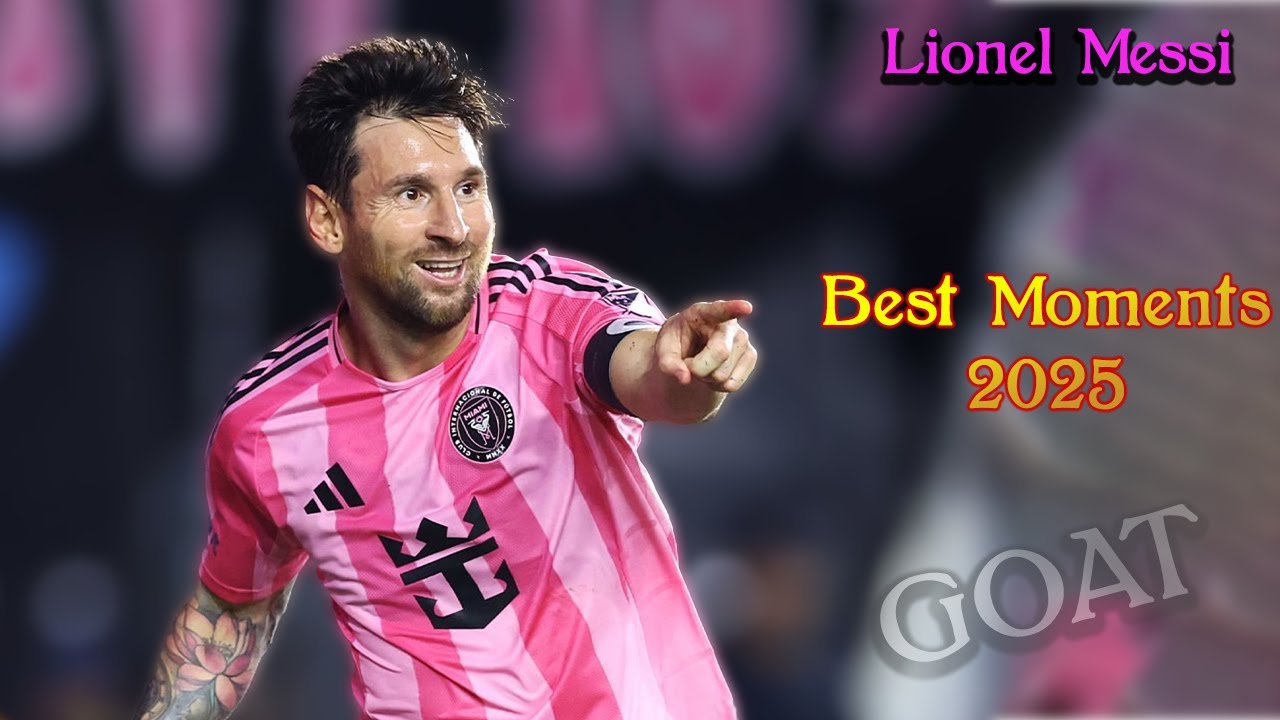 LIONEL MESSI – MEILLEURS MOMENTS en 2025 | Compétences, buts et passes décisives pour l'Inter Miami