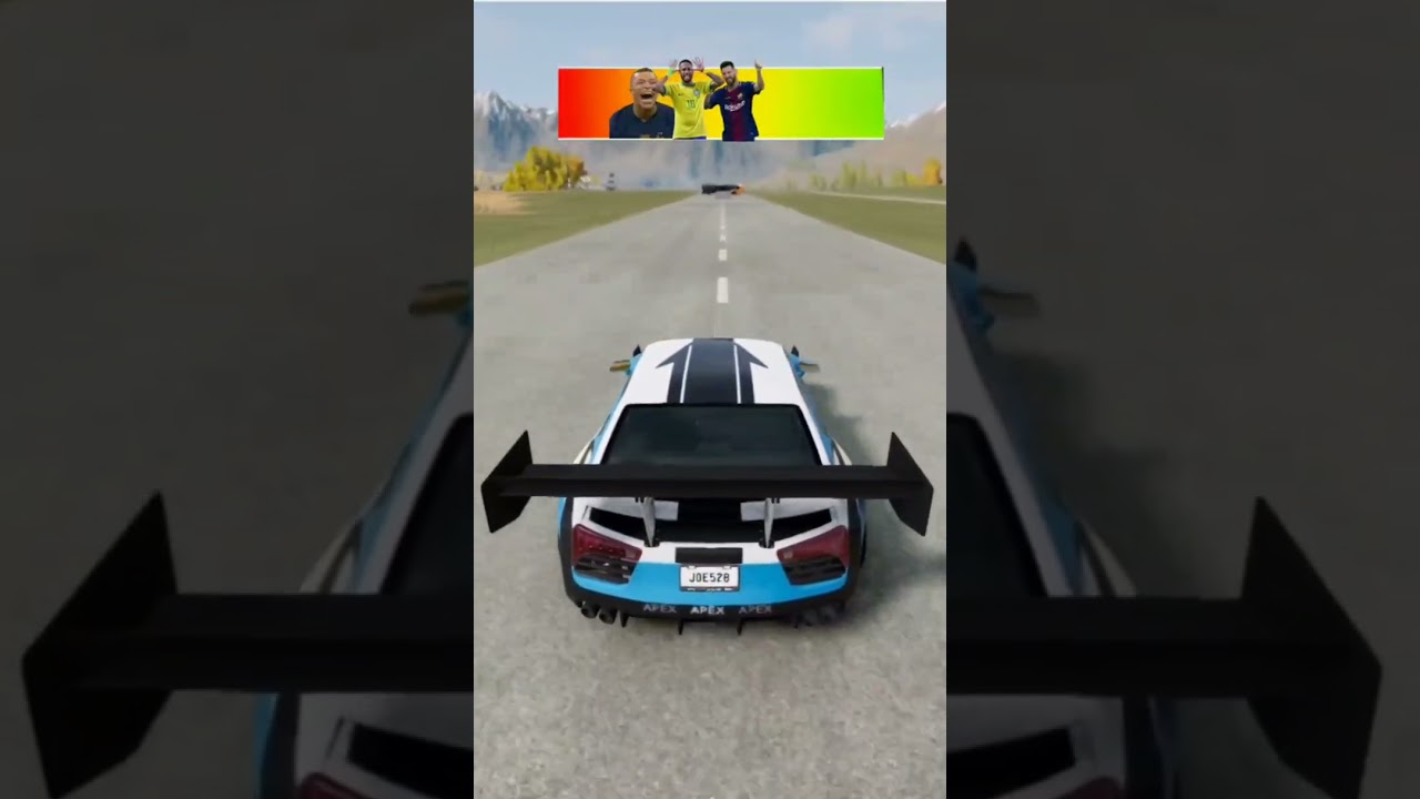 mbeappe❌ leo Messi❌ Neymar❌ cr Ranaldo ✅ #gta #beamngrao #beamngdrivemods #beamngdrive #shorts