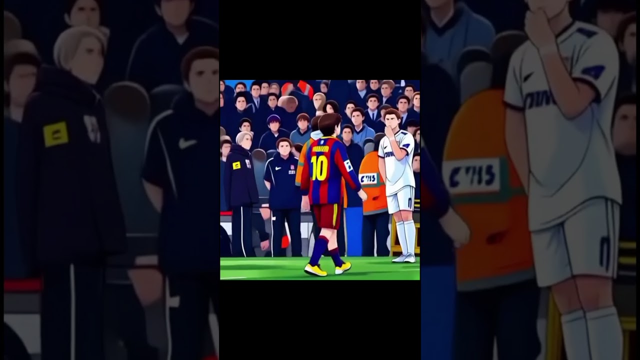 Real Madrid vs FC Barcelona #elclasico #iconic #greatestwalk #leomessi #messi #ronaldo #cr7 #futbol