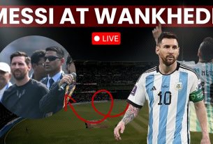 Regardez en direct : Lionel Messi à Mumbai | Leo Messi Goat India Tour 2025