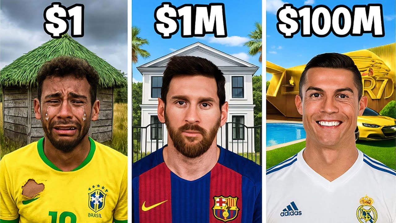 Ronaldo, Messi et Neymar sont partis en vacances Youtuber ! -OlalaFootball