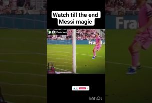 Un autre objectif de Masterclass de Lionel Messi ⚽✨