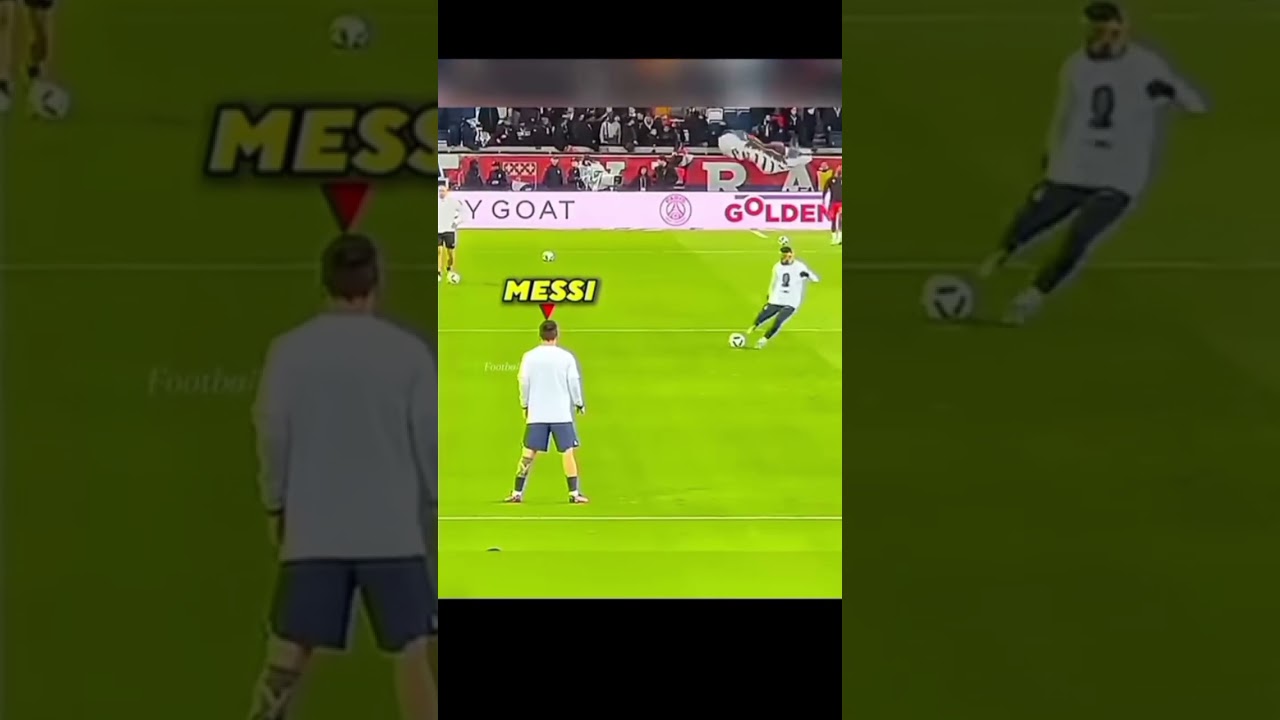 ​Lionel Messi et Neymar Jr incroyables compétences en ballon long | Entraînement PSG⚽ðð¹