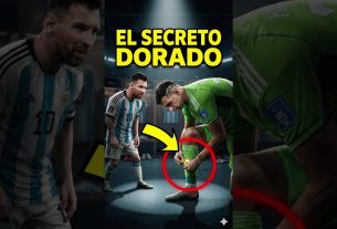 Ce petit geste avant le match a TOUT changé pour Messi et Dibu ð✨ #shorts #viral