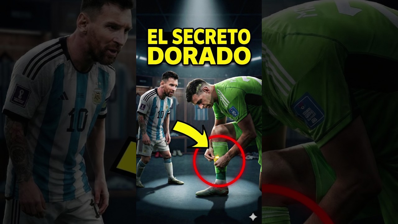 Ce petit geste avant le match a TOUT changé pour Messi et Dibu ð✨ #shorts #viral