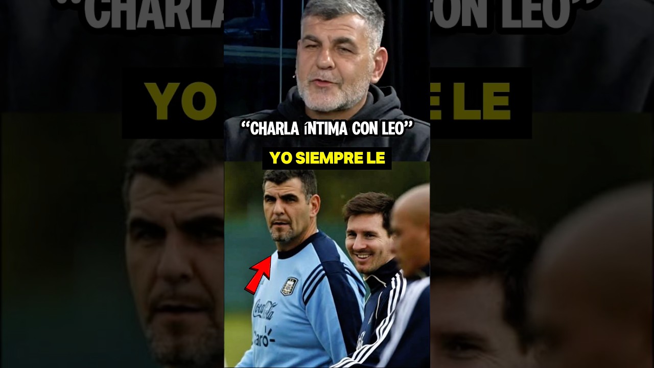 Charla íntima con #leo #messi
