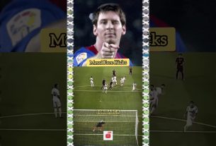 Coups francs de Messi = But GARANTI ð¤¯ð | Visca Barça ð❤️ #messi #footballshorts #sonibarca #shorts