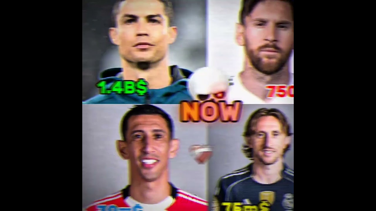 Cristiano Ronaldo x Lionel Messi x Angel Di María x Luka Modric☠️ð¤¯