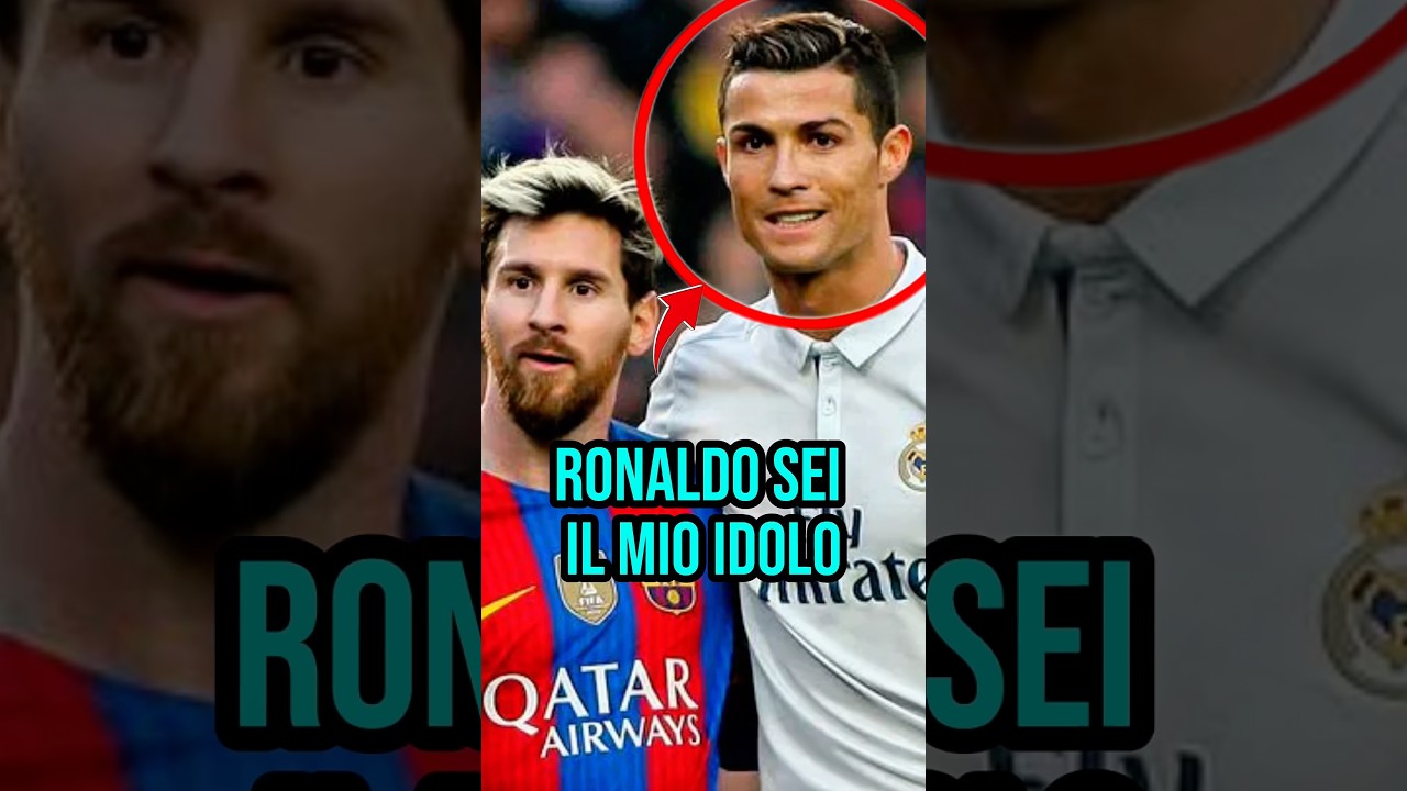 Ecco chi è il vero idolo di Leo Messi, e rimarrai sorpreso nel vedere chi sia ð¥