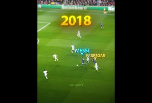 Fabregas Reacts to Messi's First Training