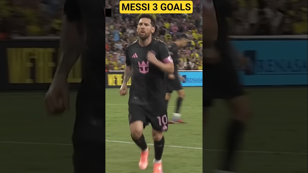 Leo Messi 3 buts, triplé ð 2025/26