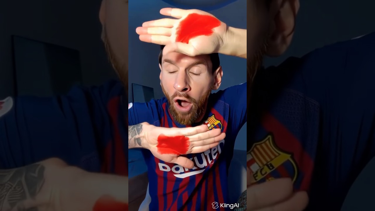 leo Messi Color Mix Trend#CristianoRonaldo #ronaldo #klingai#kling26 #KlingMotionControl