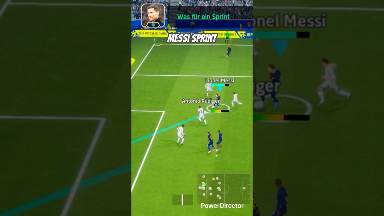 LEO MESSI SPRINT ð¦ð·|efootball⚽️