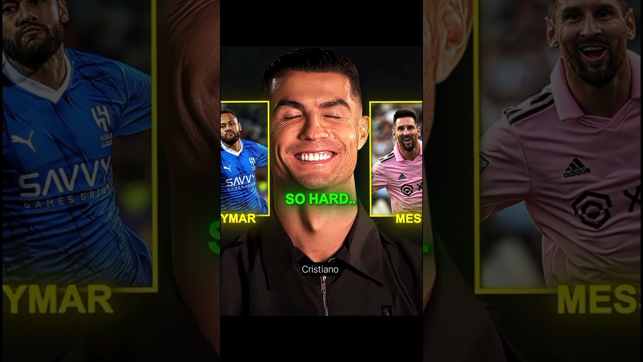 Leo Messi's son's reaction to Ronaldo and Neymar's choosing ð¥¶ | Luna bala Phonk | #cr7 #shorts #fyp