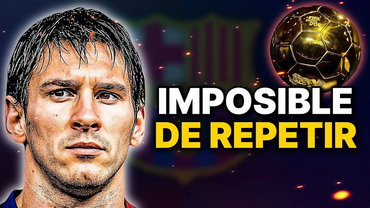 Lionel Messi : 8 Ballon d'Or et une LÉGENDE que personne ne pourra JAMAIS répéter