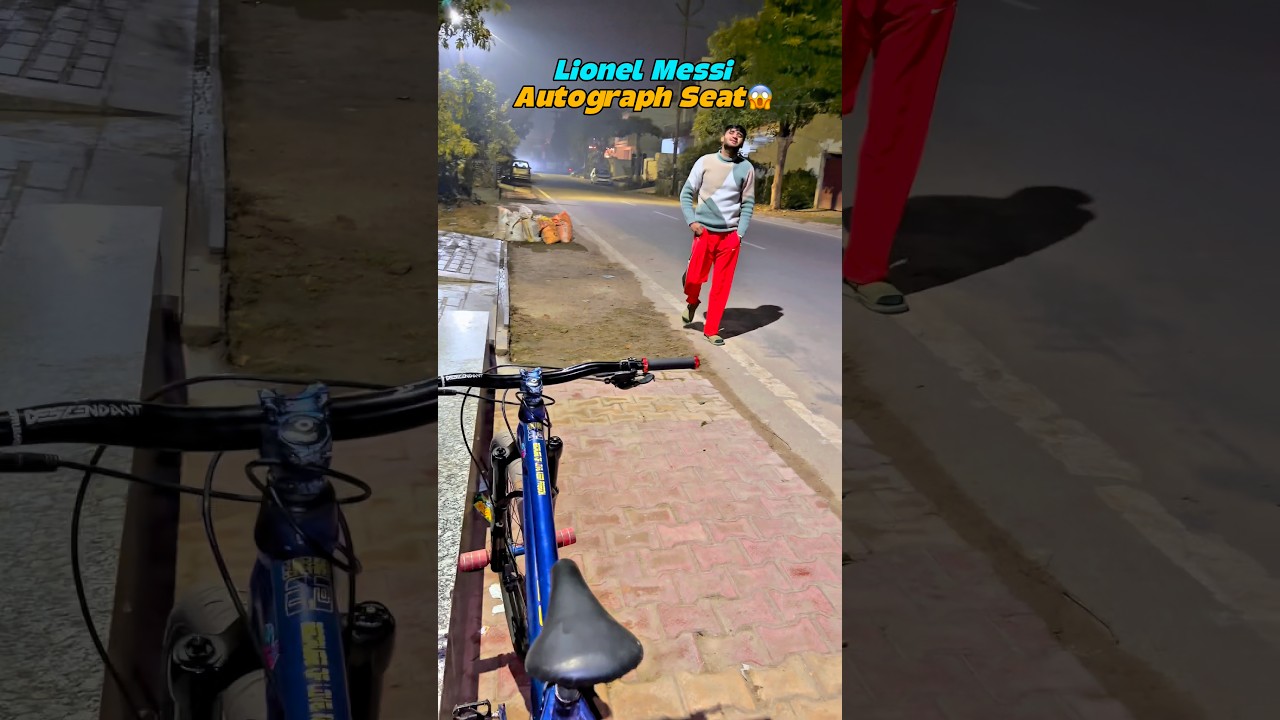 Lionel Messi Autograph Seatð± #fangrideryash #shorts