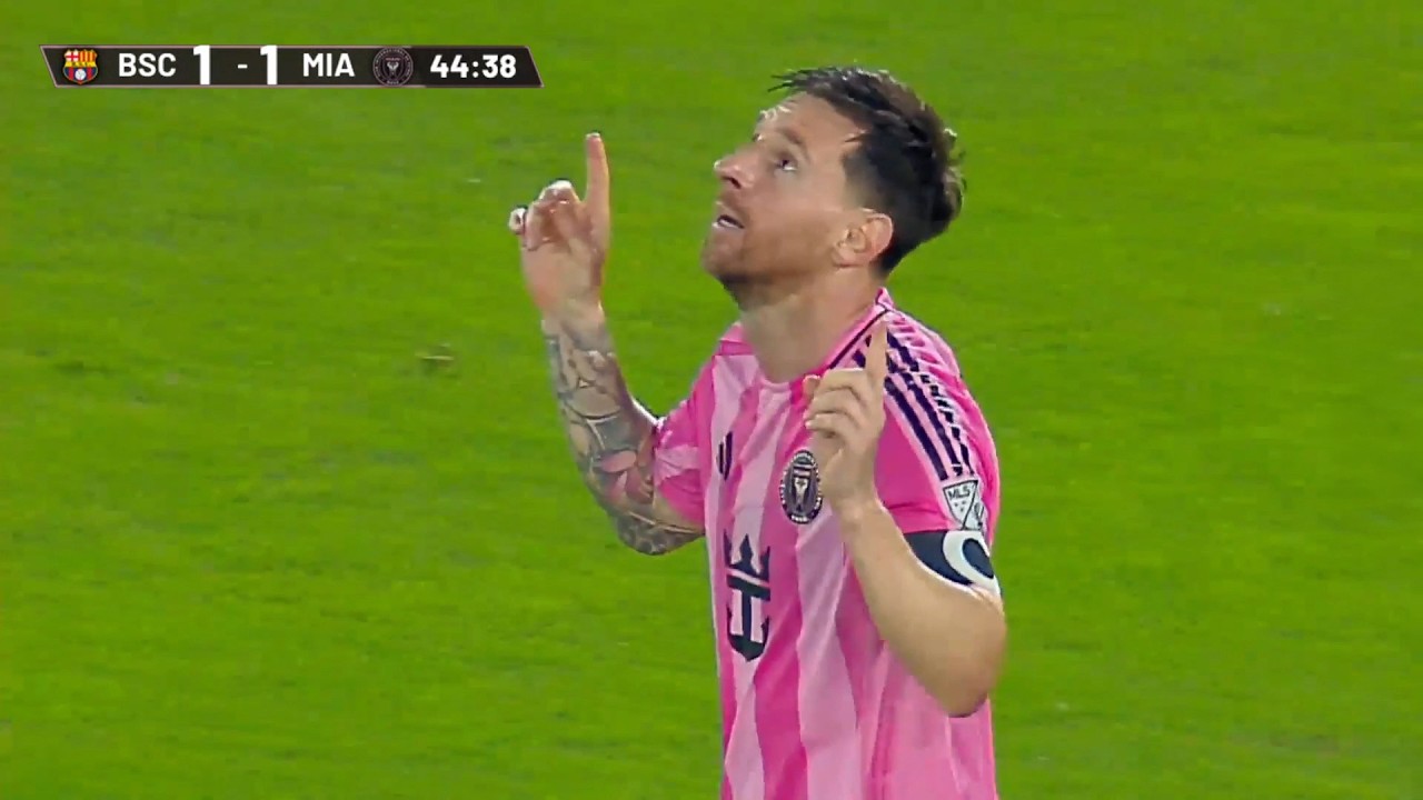 Lionel Messi ce soir avec Inter Miami vs Barcelona SC | 1080i HD