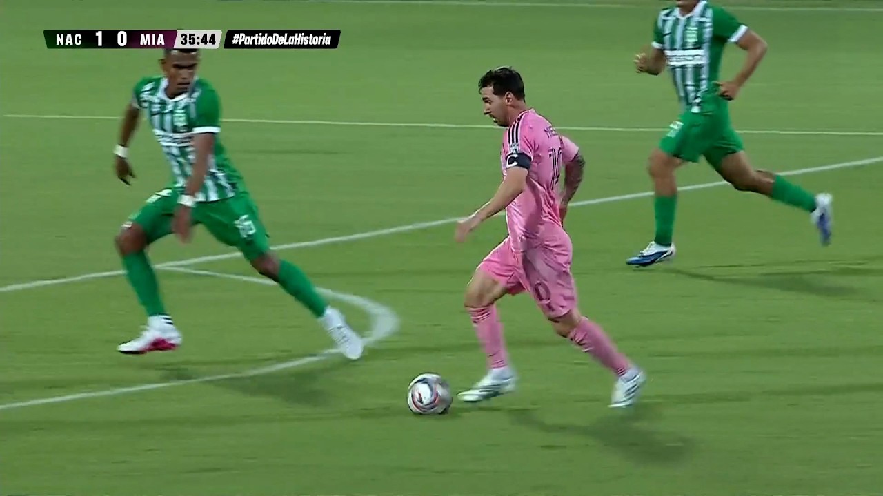 Lionel Messi ce soir avec l'Inter Miami contre l'Atletico Nacional | 1080i HD