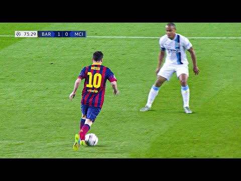 Lionel Messi contre Manchester City (à domicile) 2013-14 HD 1080i