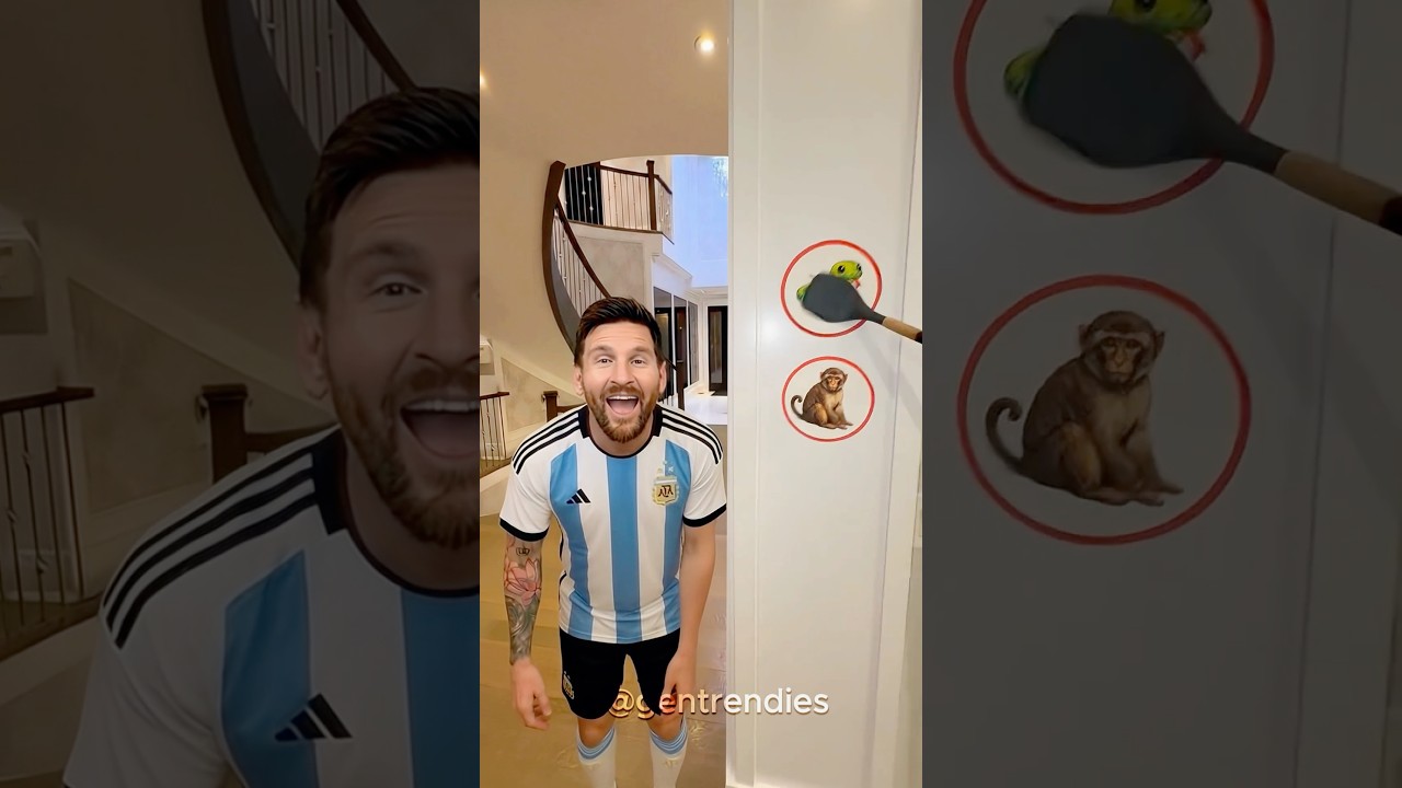Lionel Messi fait la tendance animale ðµ