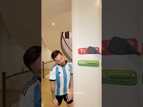 Lionel Messi fait la tendance des batteries ð¤¯
