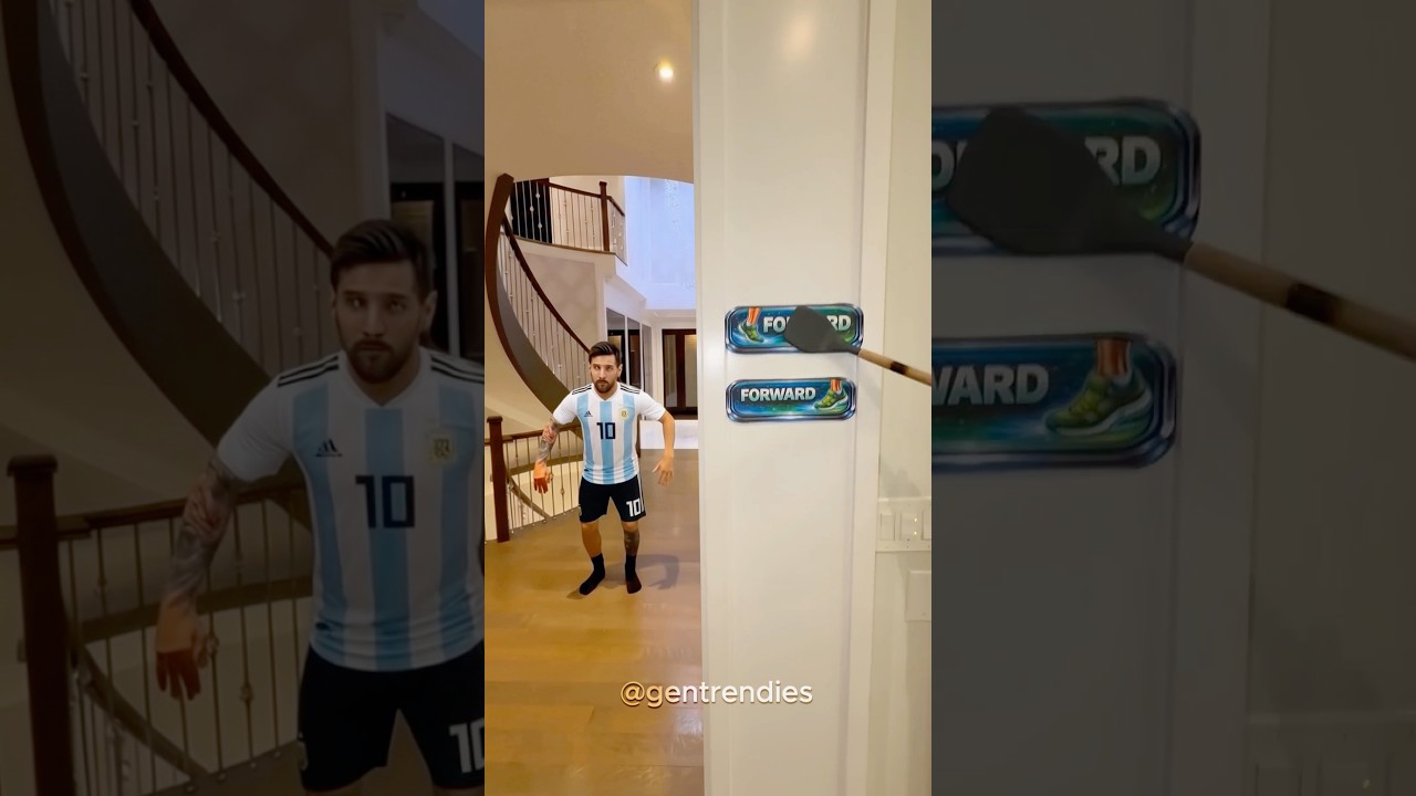 Lionel Messi fait la tendance des robots ð±