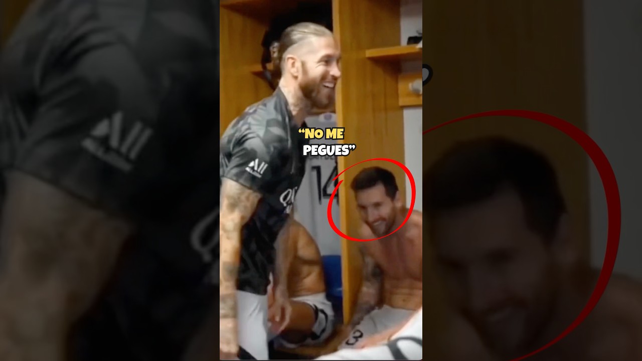 Lo primero que Messi le dijo a Ramos en el PSG